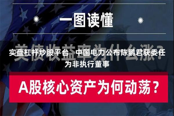 实盘杠杆炒股平台   中国电力公布陈鹏君获委任为非执行董事