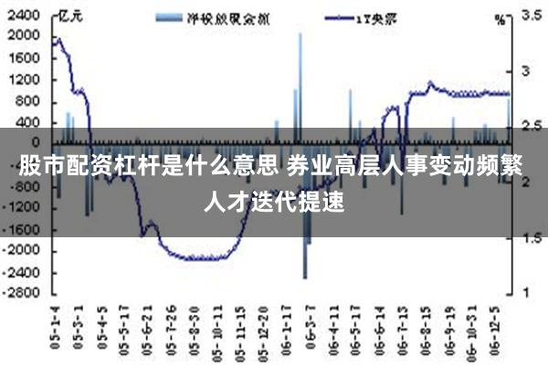 股市配资杠杆是什么意思 券业高层人事变动频繁 人才迭代提速