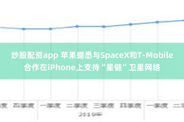 炒股配资app 苹果据悉与SpaceX和T-Mobile合作在iPhone上支持“星链”卫星网络